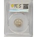 AUSTRALIA 1918 . SIXPENCE . PCGS AU58